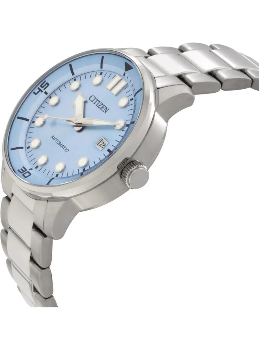 NWT Citizen Mechanical Automatic Light Blue Dial Men's Watch